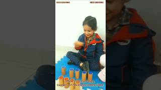 Sensorium Activity for kids  Sound Cylinders  Playgroup Kidzee Kiddiewinks [upl. by Eudoca]