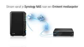 Stream vanaf je Synology NAS naar je Eminent media player [upl. by Korb]