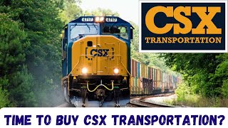 BEST Railroad Stock To BUY Now  CSX Stock Analysis [upl. by Averir358]