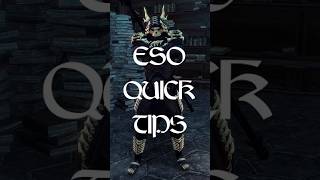 ESO Quick Tips Quickly Boost Skills by Checking Bookshelves  Ep 2 2024 shorts [upl. by Idet836]