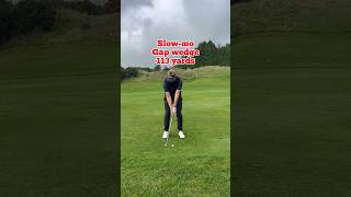 Slowmo Gap wedge  Golf [upl. by Kwok]