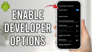 How to Enable Developer Options on Android  Easy Tutorial [upl. by Perrins]