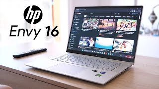 HP ENVY 16 review 2023 ¡UNA BESTIA CON PANTALLA TÁCTIL [upl. by Aneleairam]