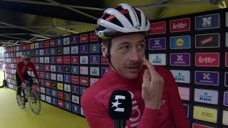 Alexis Gougeard  Interview au départ  Ronde van Vlaanderen  Tour des Flandres 2024 [upl. by Asseral]