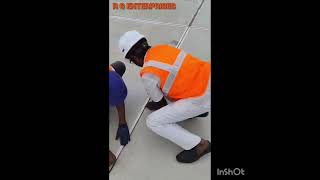 Polysulphide Sealant Application videogroove filling application construction viral trending [upl. by Valeda]