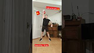 Kettlebell snatch 32 kg Attention onlinecoach [upl. by Geraud]