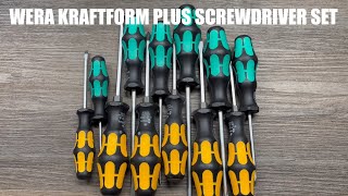 Wera Kraftform Plus Screwdriver Set Review [upl. by Cutlerr800]