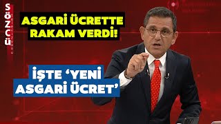 Fatih Portakal Asgari Ücrette Rakam Verdi İşte Yeni Asgari Ücret İddiası [upl. by Ailisec]