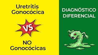 Diagnóstico diferencial Uretritis Gonocócica vs NO Gonocócicas [upl. by Elsworth769]