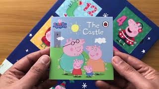 09 The Castle Peppa Pig Christmas Advent Calendar 24 Books  Read Aloud Book for Children [upl. by Aehsel641]