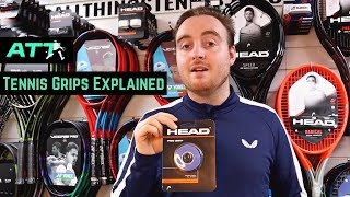 Whats the Difference Between Overgrips and Replacement Grips  Tennis Grips Explained [upl. by Berstine]