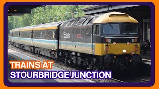 Trains at Stourbridge Junction railway station 22052023 [upl. by Foster]