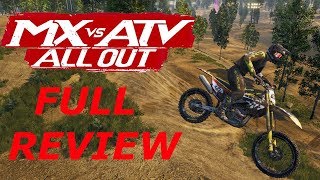 MX vs ATV ALL OUT  Full Review [upl. by Roosnam]