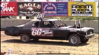 2021  Otsego County Fair Demolition Derby 8821 1pm Show demolitionderby [upl. by Ahsirtal]