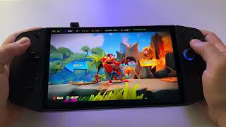 Crash Bandicoot 4 It’s about time  Lenovo Legion GO handheld gameplay [upl. by Ahsiken]