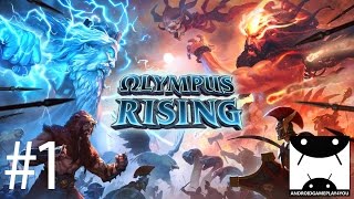 Olympus Rising Android GamePlay 1 By flaregames [upl. by Nyliret]