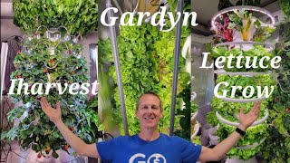 Gardyn vs Iharvest vs Lettuce Grow Farmstand  Which Grows the best Plants [upl. by Esimaj]