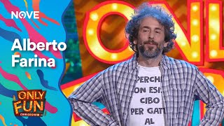 Alberto Farina e il suo monologo su Luigi detto quotIcebergquot  ONLY FUN [upl. by Ahsienal]