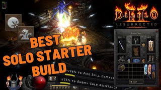 Diablo 2 Sorceress Guide BEST SOLO BUILD │Season Start │BUDGET │Cold Fire Hybrid🤑 [upl. by Kerrill]