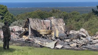 Tres estructuras destruidas en un atentado reivindicado en panfletos por la WAM [upl. by Obau]