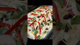 Homemade focaccia 💯😍 food deliciousfood recipe tastyfood foodie food foccacia [upl. by Annairdua]