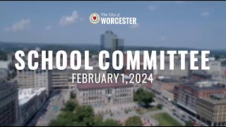 Worcester School Committee 2124 [upl. by Aztiram]