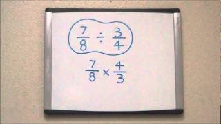 CrossCanceling and Division of Fractions [upl. by Olsewski]