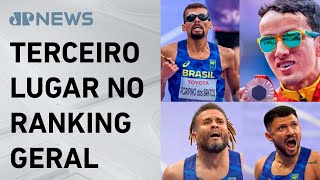 Paralímpiadas 2024 Brasil conquista medalhas no atletismo em segundo dia de Jogos [upl. by Corry]