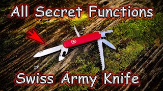 All the Secret Functions of the Swiss Army Knife [upl. by Odnalref]