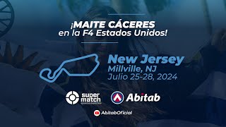 MAITE CÁCERES  2024 LIGIER JS F4 SERIES  NEW JERSEY Carrera 1 [upl. by Tehr]