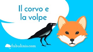 Il corvo e la volpe 🐦🦊 favole di Esopo raccontate [upl. by Ecylla791]