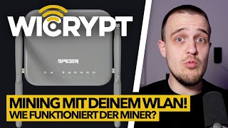 Wicrypt Spider Unboxing amp Erster Eindruck  was kann der Crypto Miner [upl. by Dysart]