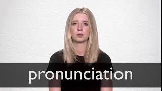 How to pronounce PRONUNCIATION in British English [upl. by Willabella]