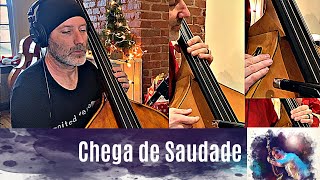 quotChega De Saudadequot For Upright Bass 5part Arrangement [upl. by Atirb]