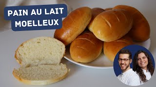 Recette facile de pain au lait ultra moelleux [upl. by Adlev556]