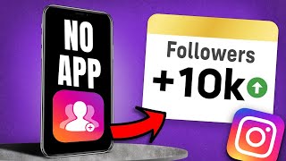 How To Get More Followers On Instagram Without Any App [upl. by Herold]