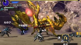 【MHXX】 集会所ラスボス アトラル・カ チャージアックス3人pt [upl. by Caton]