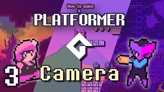 Make a Platformer in GameMaker Part 3 Smooth Camera [upl. by Assilym79]