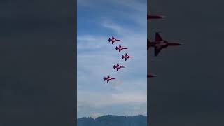 Patrouille Suisse airpower 2024 viralvideo airpower aviation fyp [upl. by Onairotciv682]