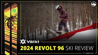 2024 Volkl Revolt 96 Ski Review with SkiEssentialscom [upl. by Notgnilra420]