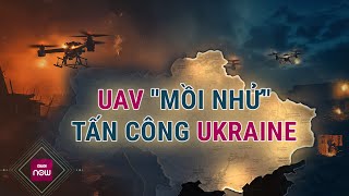 Nga sử dụng UAV quotmồi nhửquot tấn công dồn dập áp đảo phòng không Ukraine  VTC Now [upl. by Lymn]