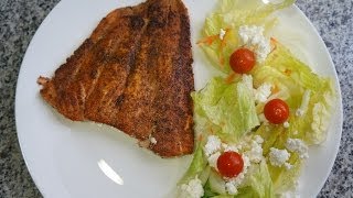 Salmón al comino  Receta de pescado fácil y deliciosa [upl. by Ilahsiav]