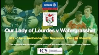 Our Lady of Lourdes v Watergrasshill [upl. by Nitniuq]