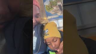 That train ride sleep hits differentHe be knock outmta sleeping mta [upl. by Yevreh]