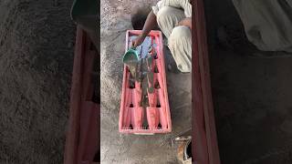 making Useful Cement Products shorts diy cementprojectsyoutubeshorts satisfying [upl. by Marfe]