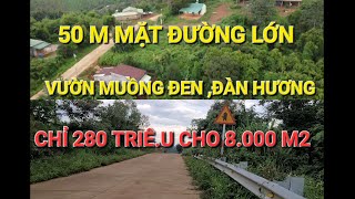 ĐÃ BÁN số 474Bác Chủ Không Làm Tới Sang Lại Vườn Bám 50m Mặt Đường Lớn Ngay Gần Trung Tâm Xã [upl. by Ahsilef]