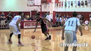 Kentucky Wildcat commit Trey Lyles 7 ESPN 2014 highlights vs Michigan Titans [upl. by Gothurd]