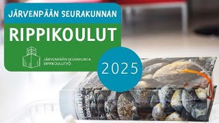 Rippikoulut 2025  Vanhempainilta ma 1692024 klo 18 Järvenpään seurakuntasalissa [upl. by Rekrap]