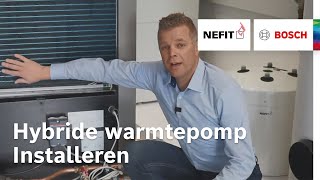 Hybride warmtepompinstallatie Installeren [upl. by Enieledam]