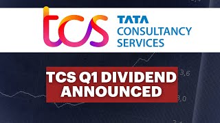 TCS Q1 Results Announced Net Profit Revenue Meets Estimates Rs 10 Dividend Declared [upl. by Anahir294]